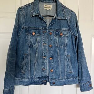Madewell Classic Blue Denim Jacket